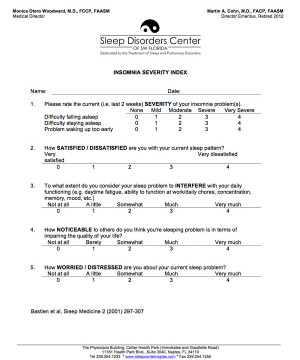 Insomnia Scale